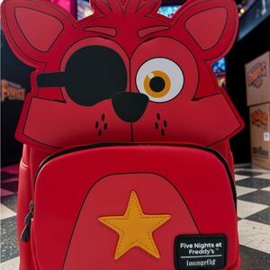 Loungefly FNAF Foxy Cosplay Mini Backpack NWT Five Nights